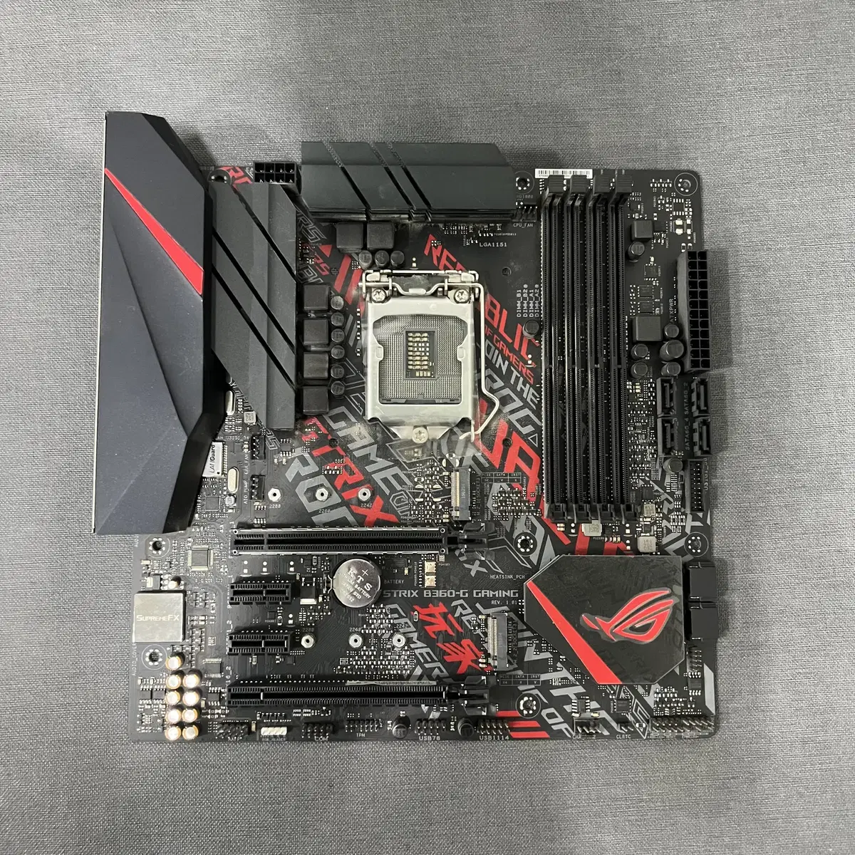 인텔8/9세대 호환 ASUS ROG STRIX B360-G 메인보드 판매